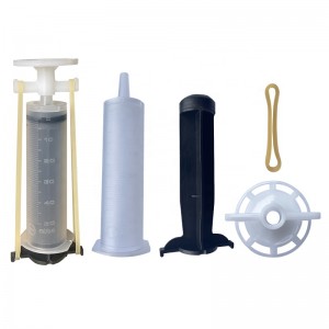 Crack repair syringe